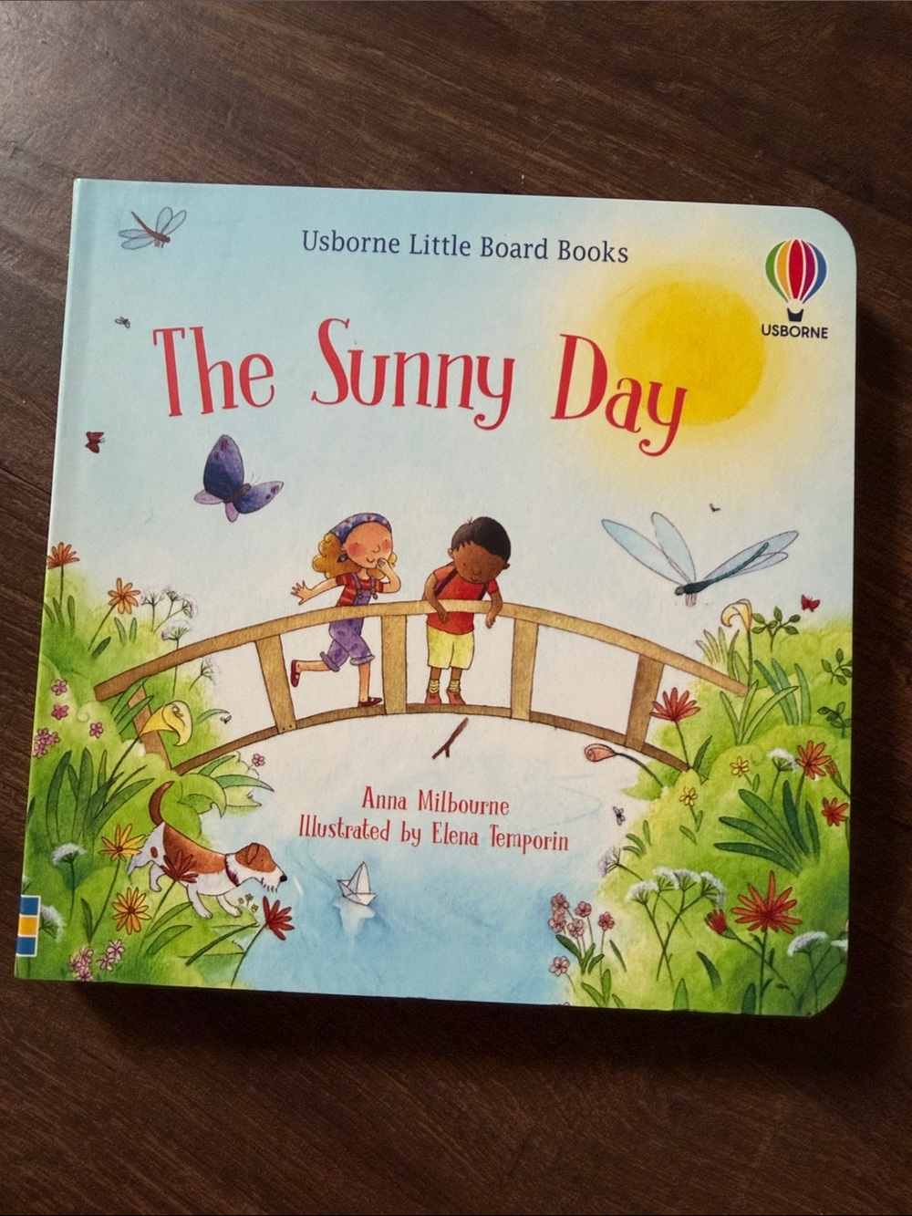 Usborne The Sunny Day Board Book - Blue & Yellow